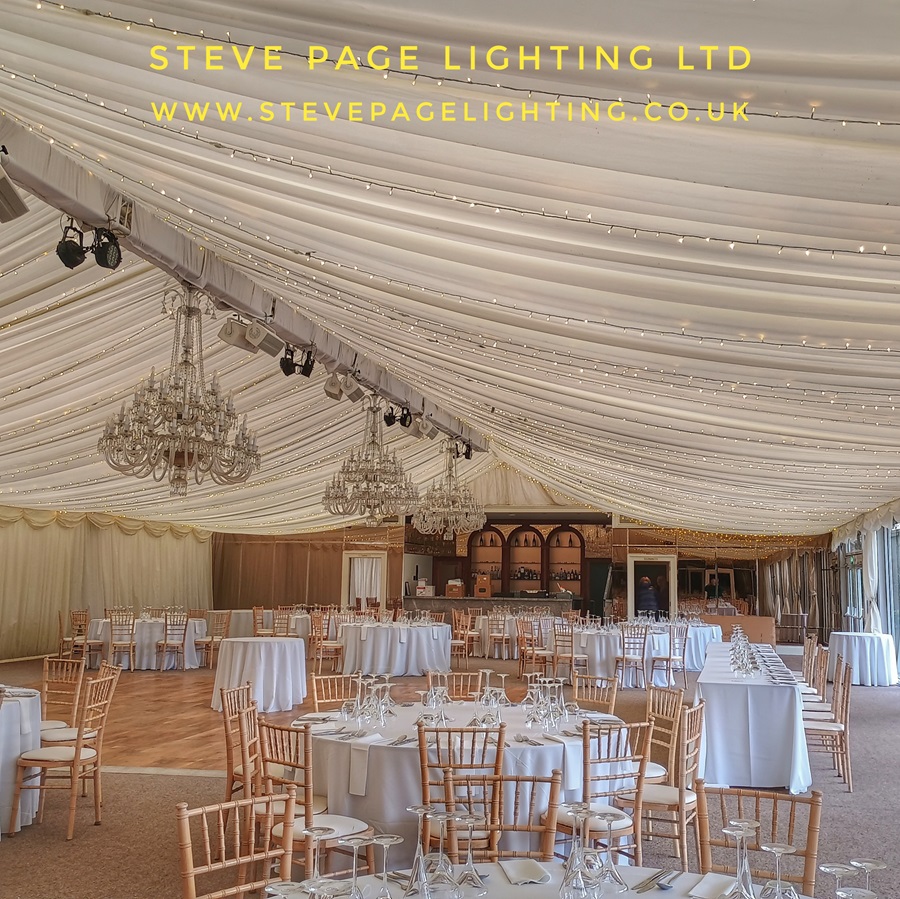 carlowrie wedding fairylight hire